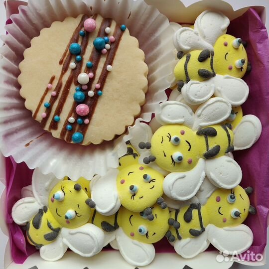 Маршмеллоу, десерты на заказ, зефирные пельмени