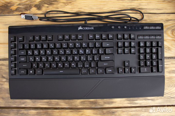 Клавиатура проводная Corsair K55 RGB