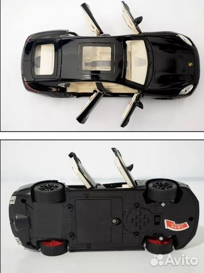 Металлическая машинка Porsche Panamera с дымом