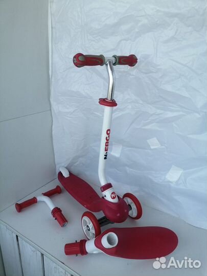 Самокат 3 в 1 N.Ergo SMART