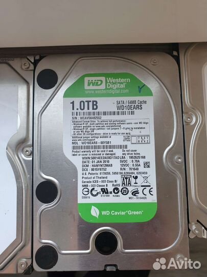 Жесткие диски 250 gb - 4 tb