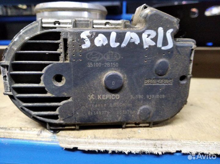 Дроссельная заслонка Hyundai Solaris RB 2010-2017