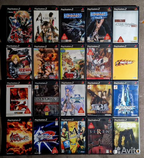 Диски PlaySration 2 Япония