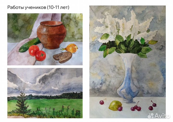 Уроки рисования для детей