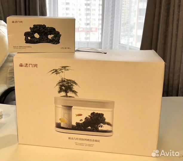 Аква-ферма Xiaomi geometry fish tank