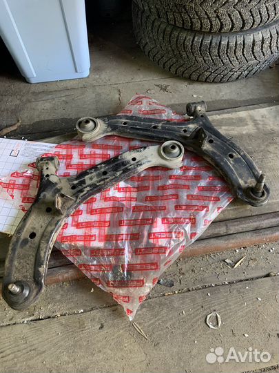 Рычаг передней левый hyundai accent