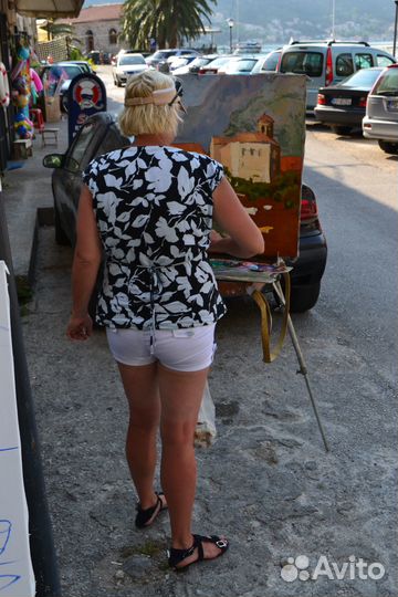 78 Солнечный день Черногория кисти А. Давыдченко