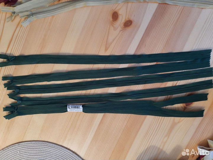 Молнии потайные