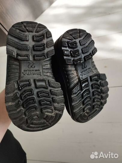 Сапожки демисезонные 22 размер