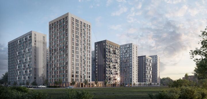 2-к. квартира, 53 м², 10/17 эт.