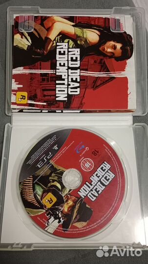 Игра для приставки PS3 Red dead redemption