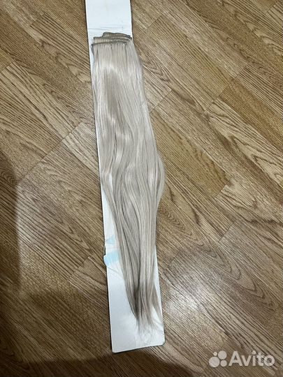 Волосы на заколках