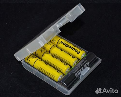 Бокс кейс коробочка для аккумуляторов AA/AAA