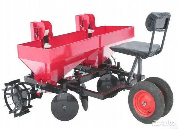Картофелесажалка двухрядная кс-2мт на трактор