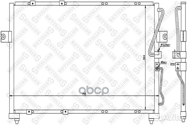 10-45112-SX NS94418 OK53E61481A радиатор ко