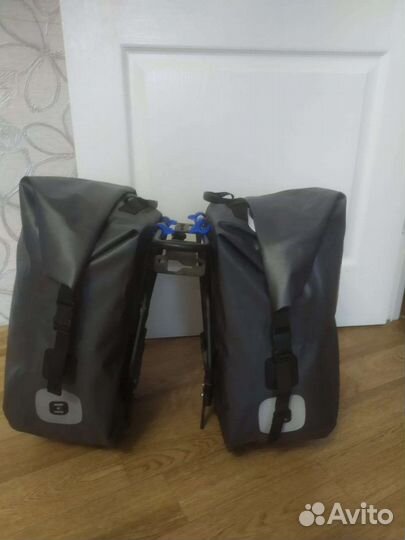 Велосумки + багажник, бэкпэкинг велосипеда