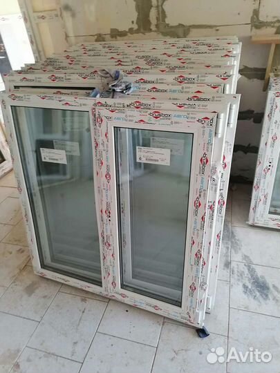 Склад окон № 14 - на кухню (1000 х 1200) 4 шт