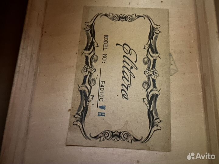 Акустическая гитара elitaro E4010C WH