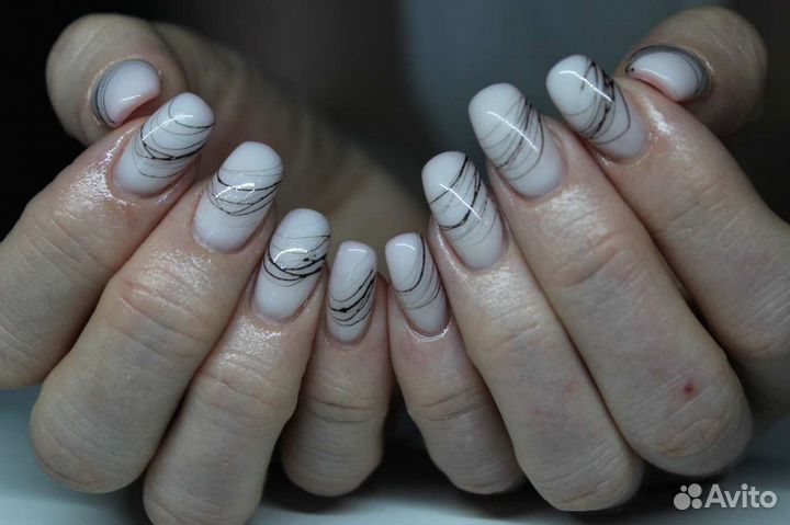 Маникюр Покрытие гель-лаком Наращивание ногтей