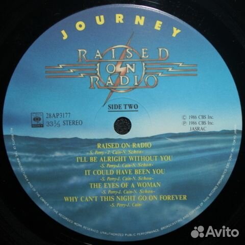 Journey / Raised On Radio (LP)
