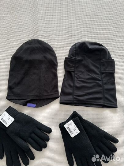 Балаклава подшлемник перчатки теплые зимние