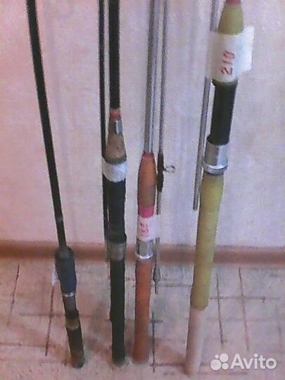 Спининг алюминиевый 185см 150см СССР