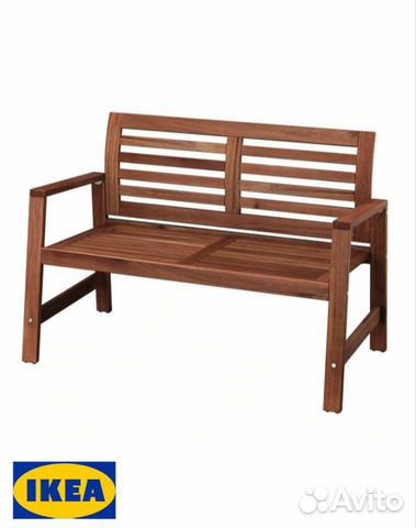 Скамейка садовая икеа эпларо, оригинал IKEA