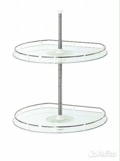 Полка IKEA utrusta стеклянная
