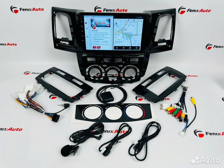 Магнитола Toyota Hilux 7 / Fortuner 1 Android 2-32