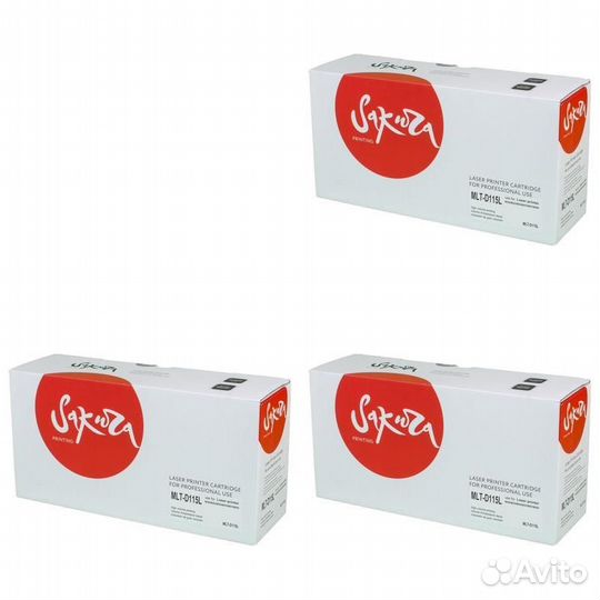 Картридж Sakura samltd115L-3PK 1429793