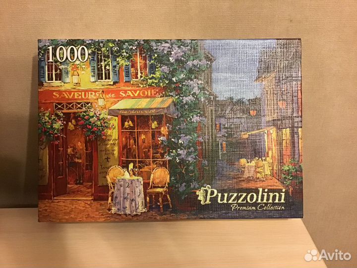 Пазл Кафе в цветах Puzzolini