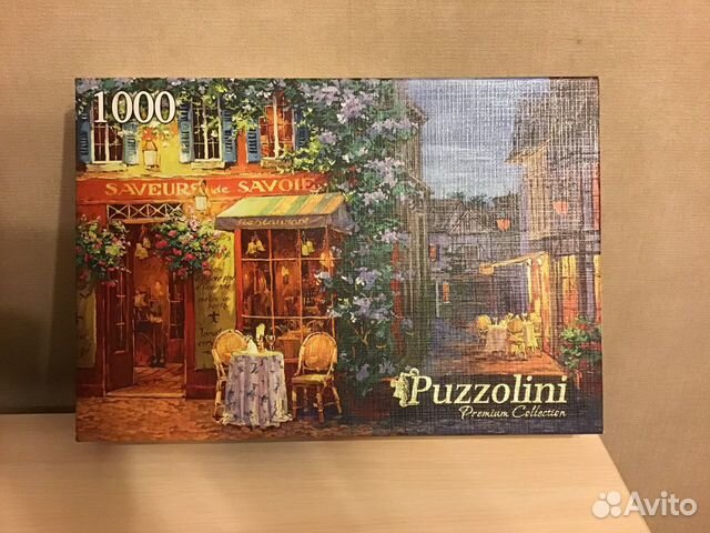 Пазл Кафе в цветах Puzzolini