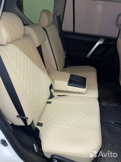 Чехлы экокожа Ромб Nissan Qashqai 2 от Автопилот