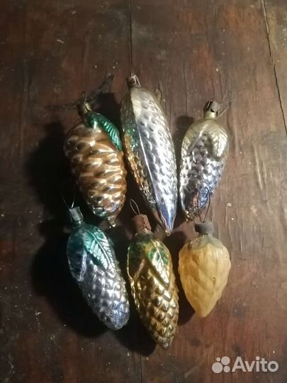 Ёлочные украшения, игрушки СССР