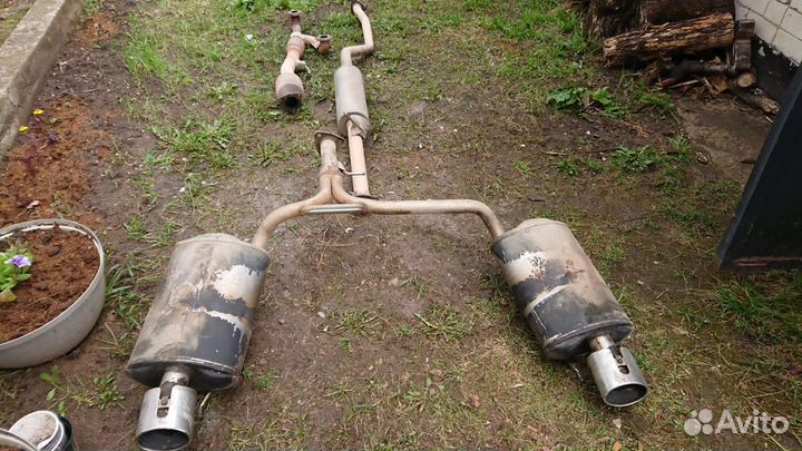 Глушитель на honda accord 9, 3.5 L