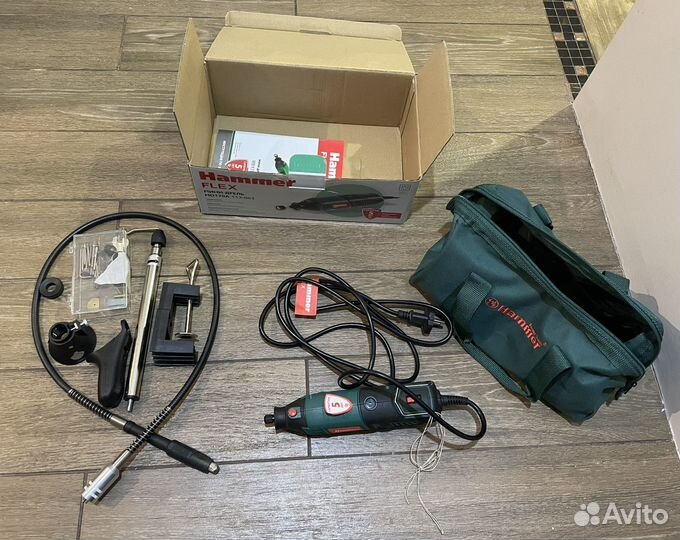 Мини дрель Hammer md170a гравер