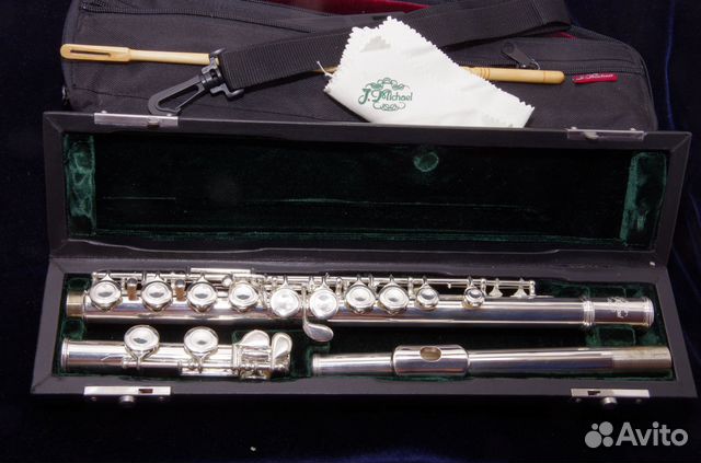 Флейта Michael jfl-50ce (серебр губка)