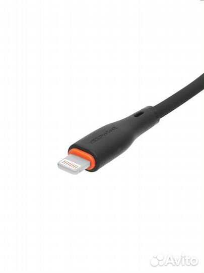 Кабель Type-C-Lightning iPhone 5S 27W 1м Чёрный