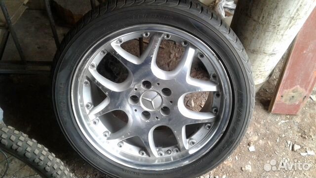 Колесо на Mercedes 255/40/R18