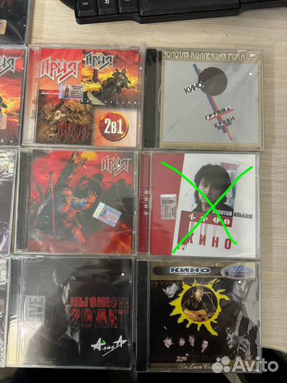 Cd диски новые русские и зарубежные