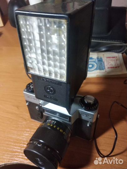 Фотоаппарат Зенит ет / Индустар