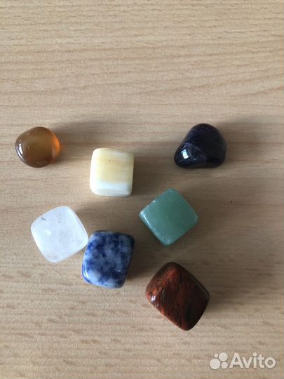 Чакральный набор натуральных камней