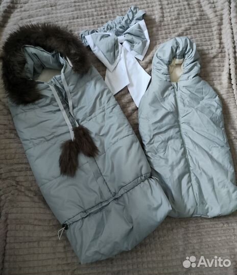 Зимний / осенний конверт для выписки и прогулок