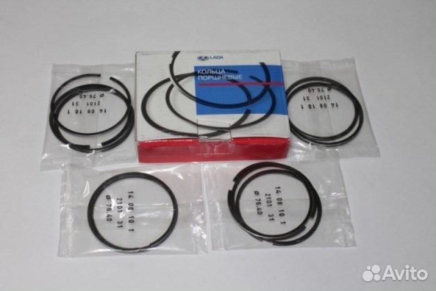 Кольца поршневые ваз-2108 76,4 хром 