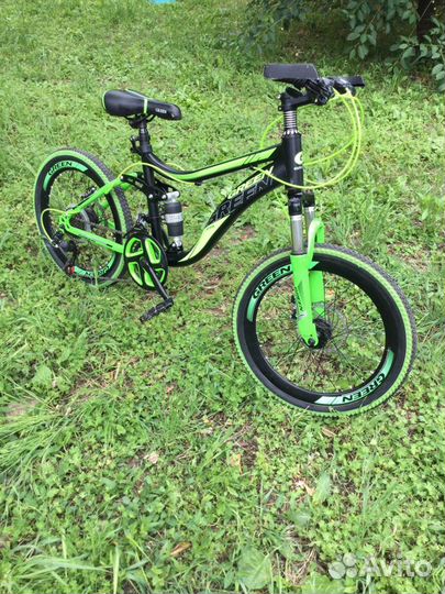 Подростковый скоростной велосипед Green MTB