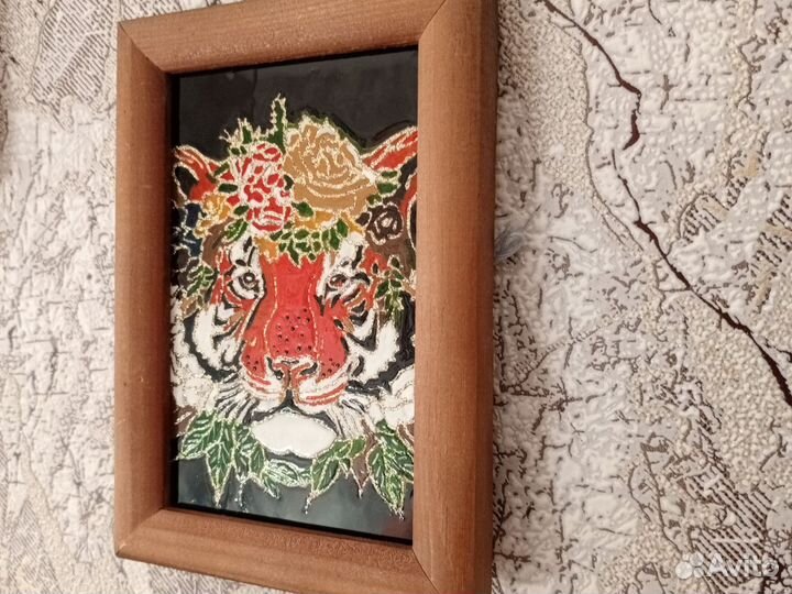 Картина витражная