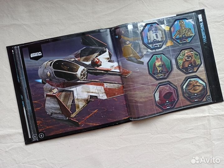 Альбом с фишками Star wars (Звёздные войны)