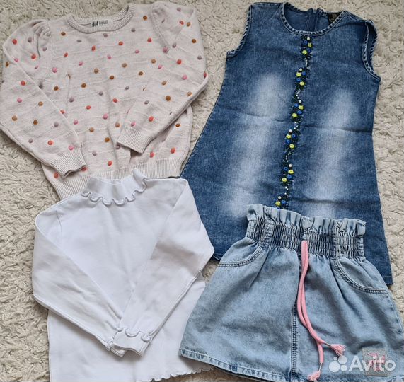 Вещи на девочку 110-116