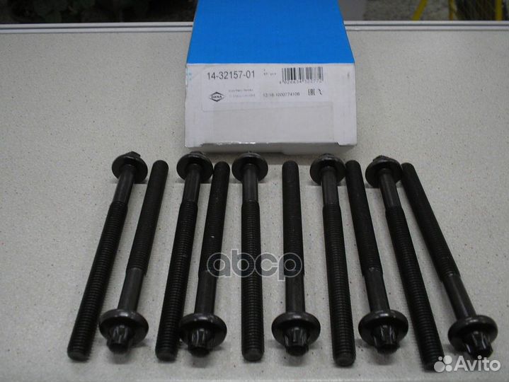 Болт гбц victor reinz комплект renault Clio I/I