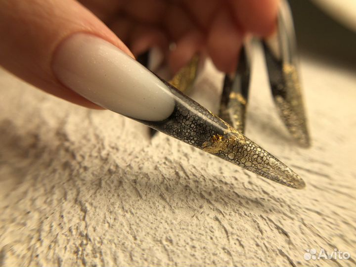 Арочное моделирование и маникюр на просвещения